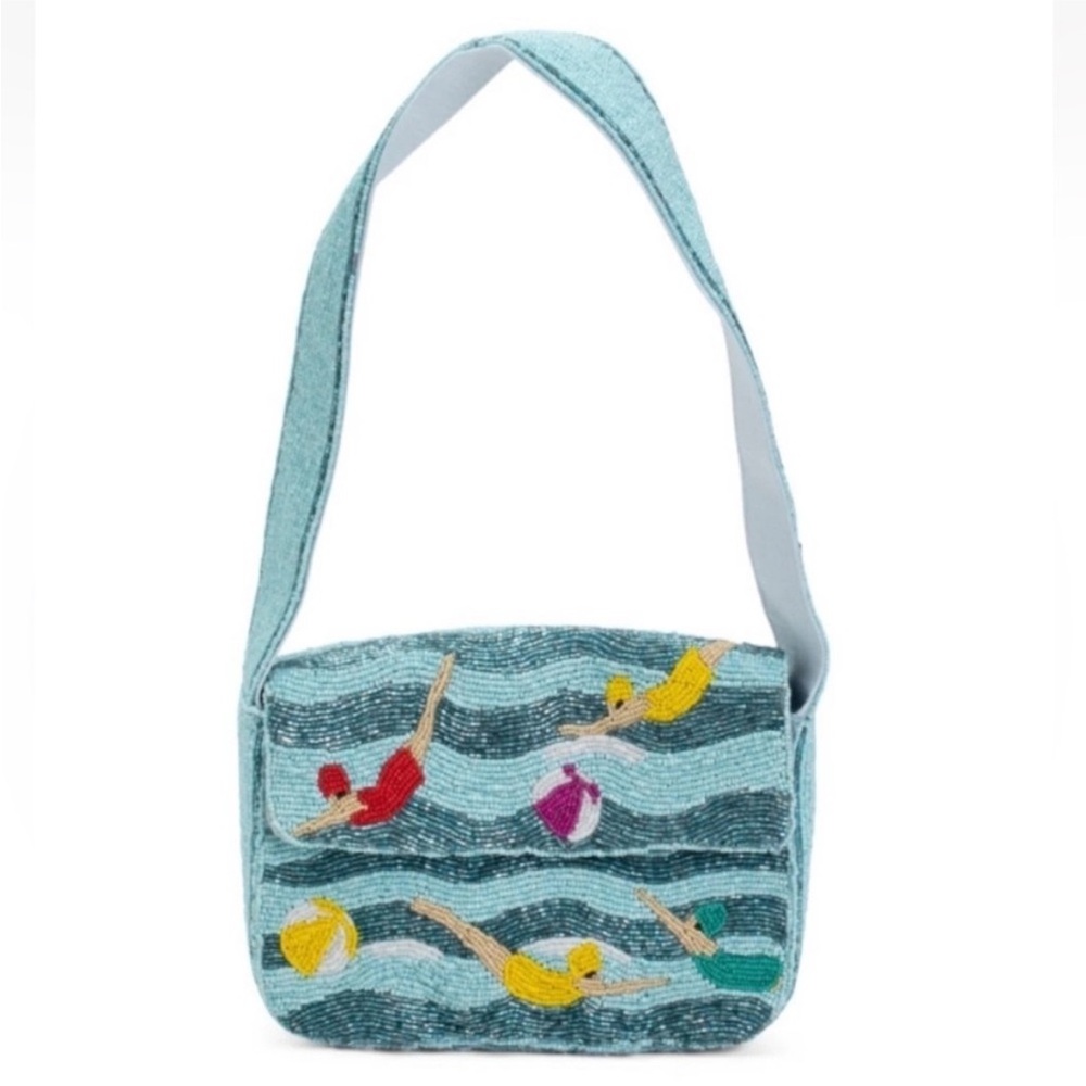 Beaded Swimmer Bag